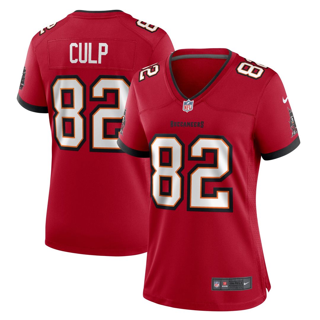 Devin Culp Tampa Bay Buccaneers Nike Women's Team Game Jersey - Red Official NFL Team Apparel Football Fan Gear