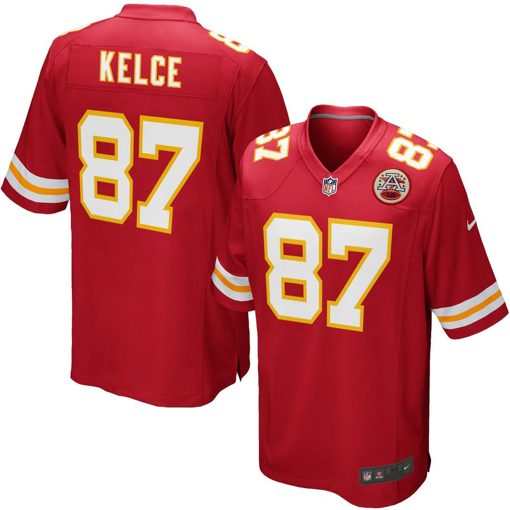 Travis Kelce Kansas City Chiefs Nike Youth Game Jersey - Red Official NFL Team Apparel Football Fan Gear