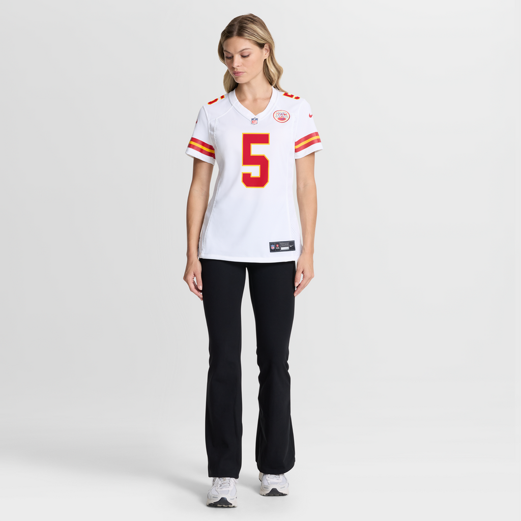 Mansoor Delane Kansas City Chiefs Nike Women's Game Jersey - White Official NFL Team Apparel Football Fan Gear
