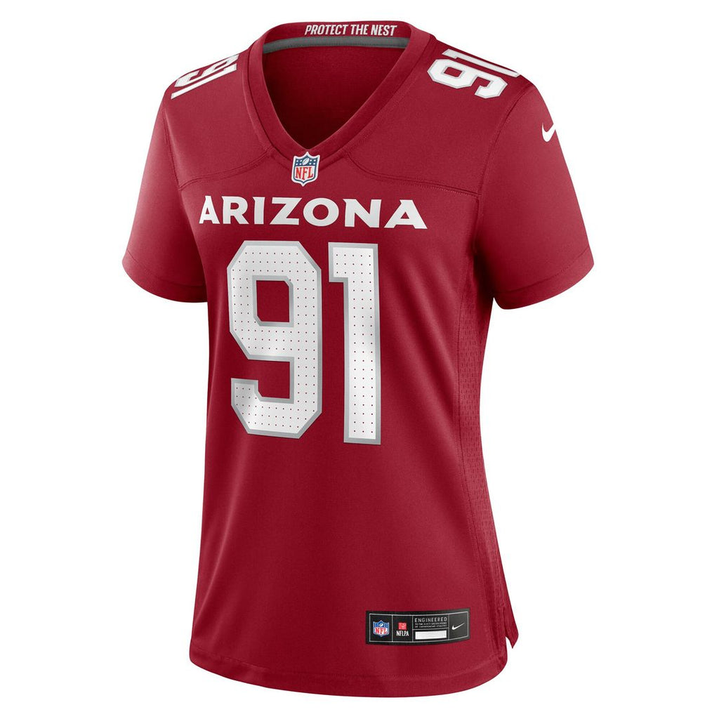 L.J. Collier Arizona Cardinals Nike Women's Game Jersey - Cardinal Official NFL Team Apparel Football Fan Gear
