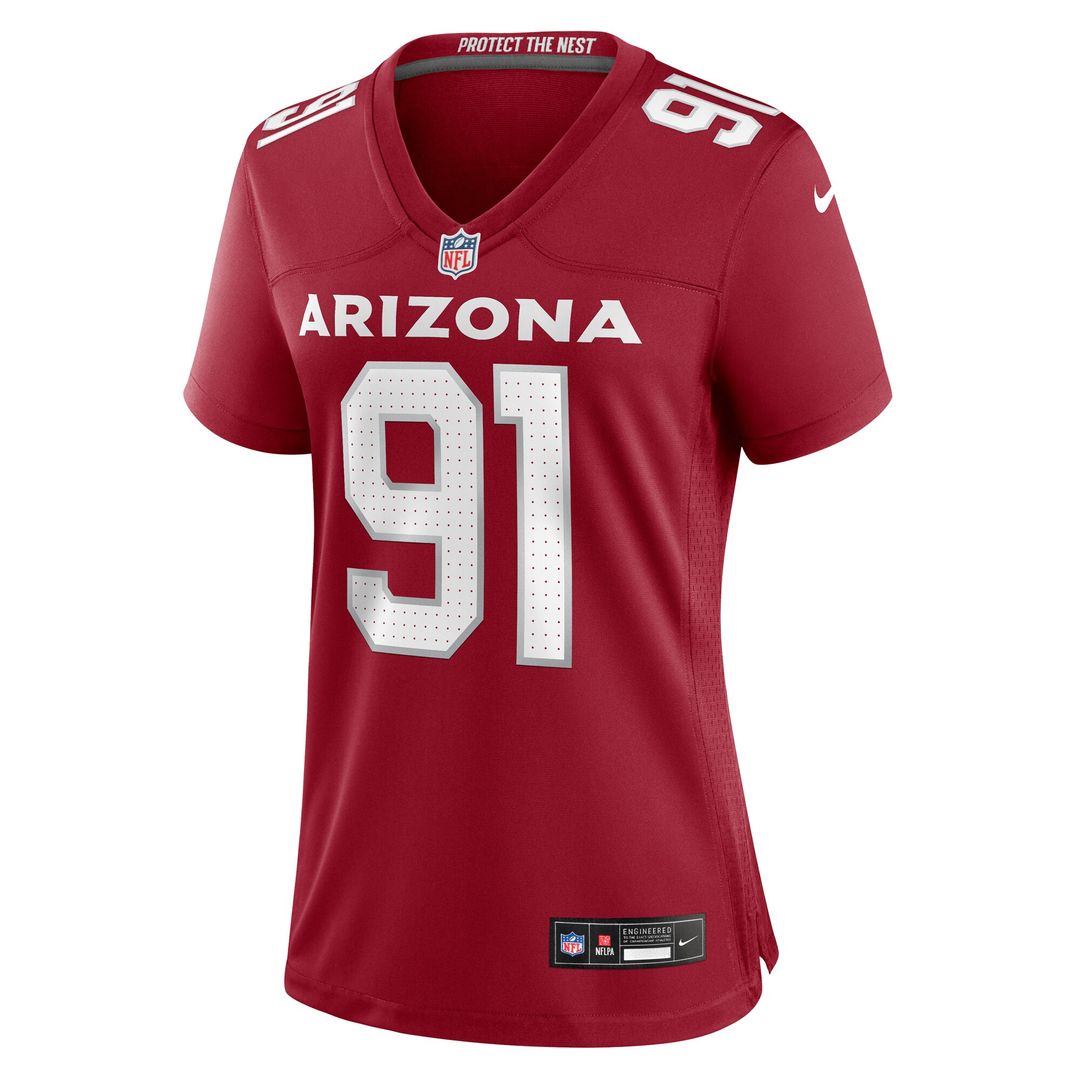 L.J. Collier Arizona Cardinals Nike Women's Game Jersey - Cardinal Official NFL Team Apparel Football Fan Gear