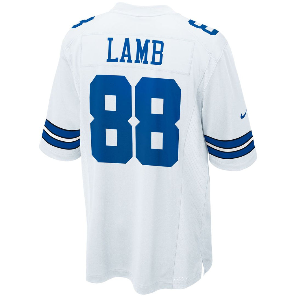 CeeDee Lamb Dallas Cowboys Nike Game Team Jersey - White Official NFL Team Apparel Football Fan Gear
