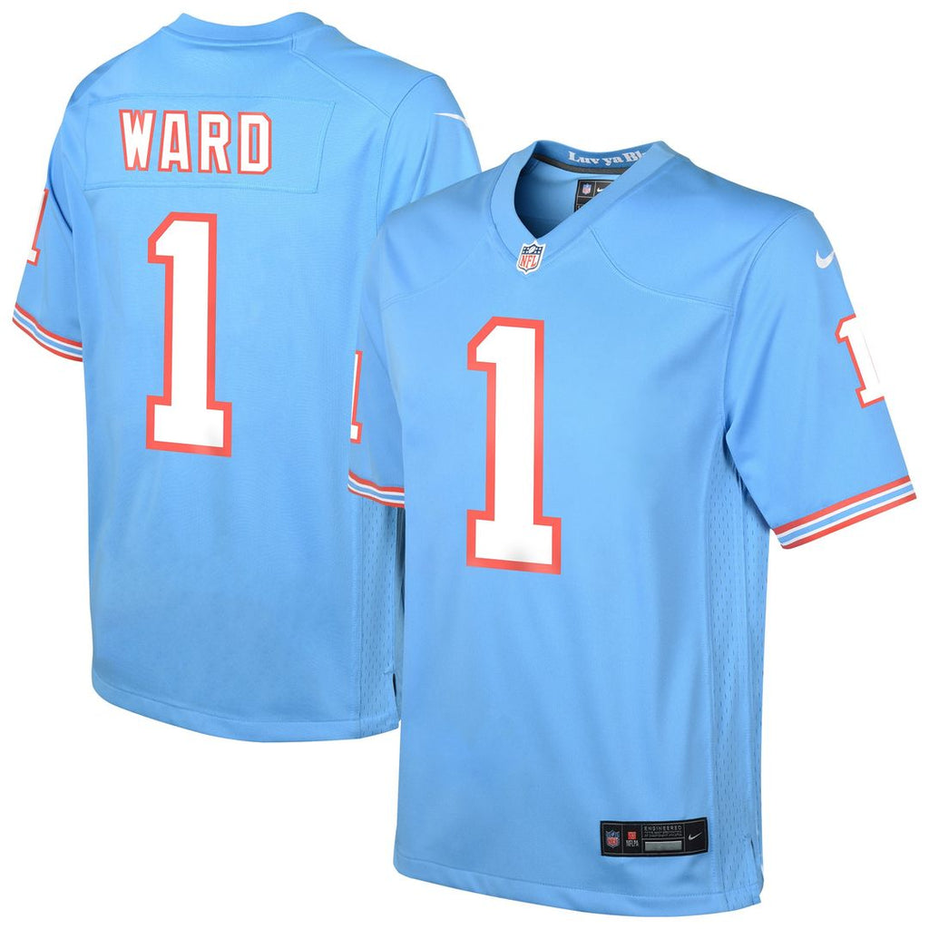 Cameron Ward Tennessee Titans Nike Youth Alternate Game Jersey - Light Blue Official NFL Team Apparel Football Fan Gear