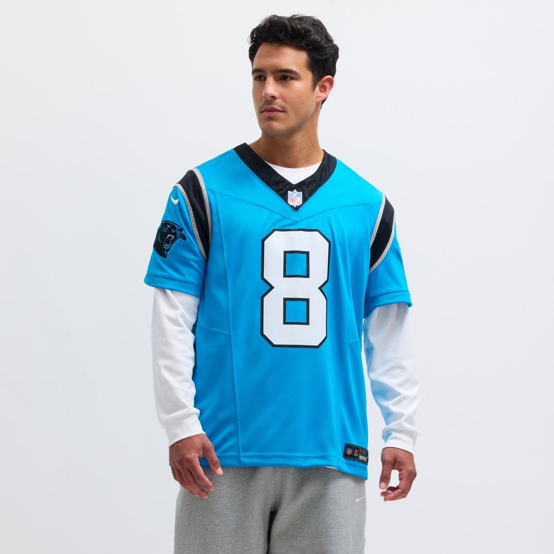 Jaycee Horn Carolina Panthers Nike Vapor F.U.S.E. Limited Jersey - Blue Official NFL Team Apparel Football Fan Gear