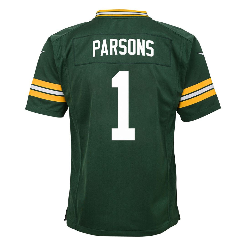 Micah Parsons Green Bay Packers Nike Toddler Team Game Jersey - Green Official NFL Team Apparel Football Fan Gear