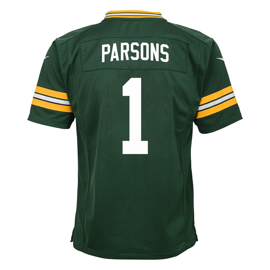 Micah Parsons Green Bay Packers Nike Toddler Team Game Jersey - Green Official NFL Team Apparel Football Fan Gear