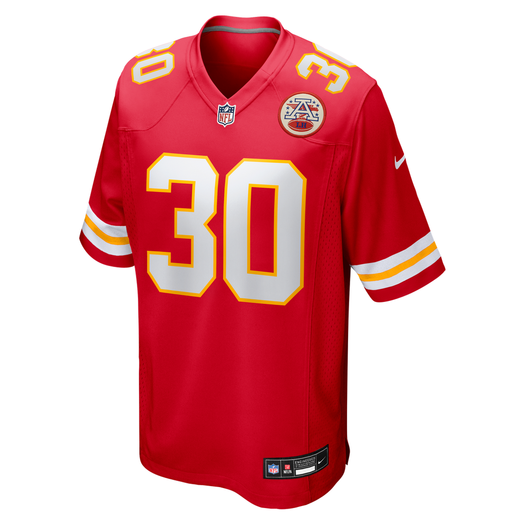 Chris Roland-Wallace Kansas City Chiefs Nike Game Jersey - Red Official NFL Team Apparel Football Fan Gear