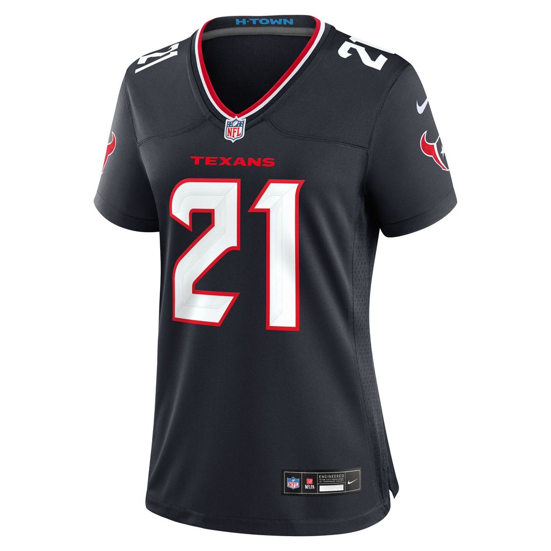Nick Chubb Houston Texans Nike Women's Team Game Jersey - Navy Official NFL Team Apparel Football Fan Gear