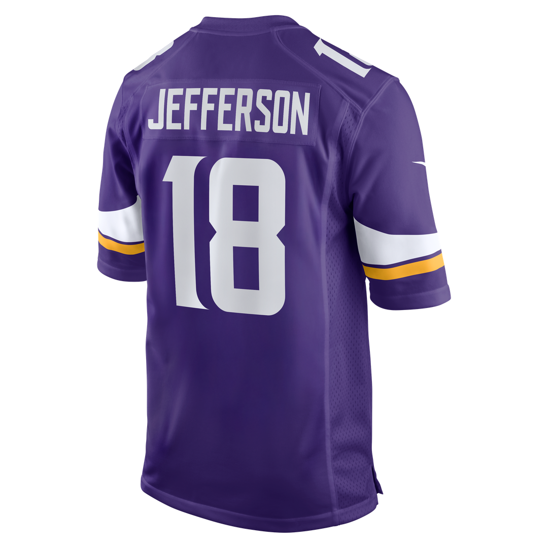 Justin Jefferson Minnesota Vikings Nike Game Player Jersey - White Official NFL Team Apparel Football Fan Gear