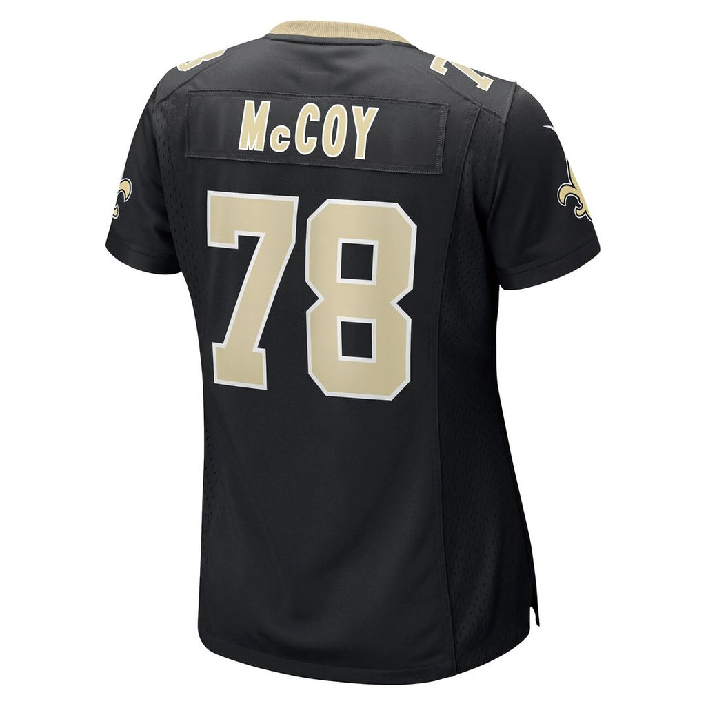 Erik Mccoy New Orleans Saints Nike Women's Game Jersey - Black Official NFL Team Apparel Football Fan Gear