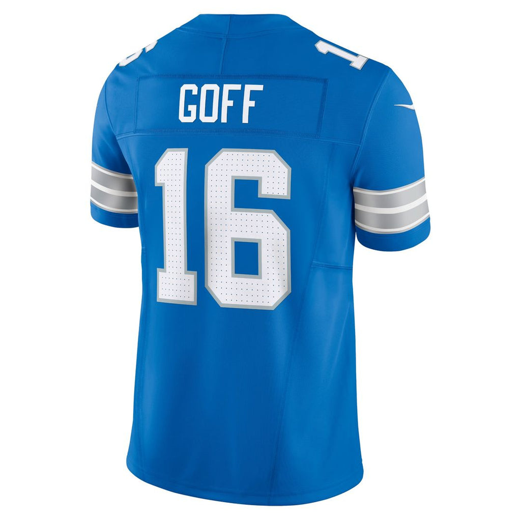 Jared Goff Detroit Lions Nike Vapor F.U.S.E. Limited Jersey - Blue Official NFL Team Apparel Football Fan Gear