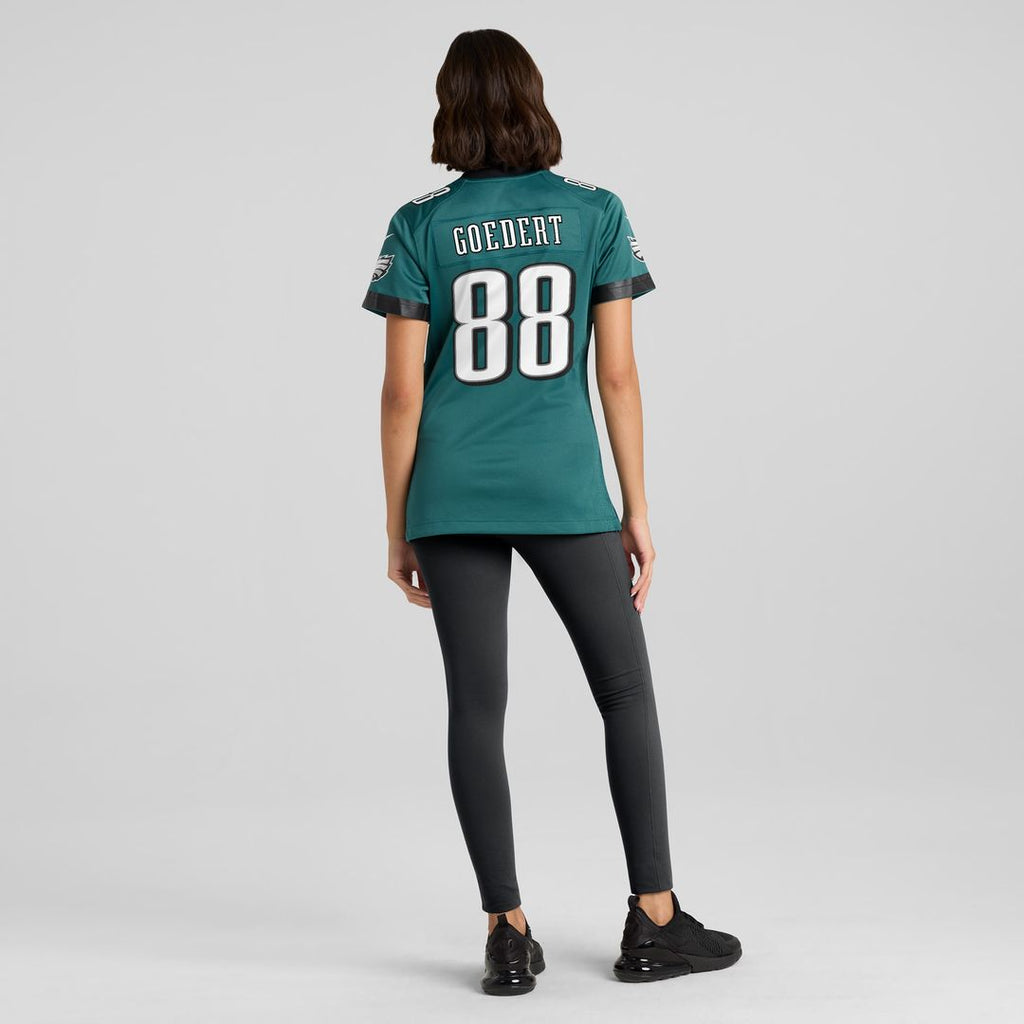 Dallas Goedert Philadelphia Eagles Nike Women's Team Game Jersey - Midnight Green Official NFL Team Apparel Football Fan Gear