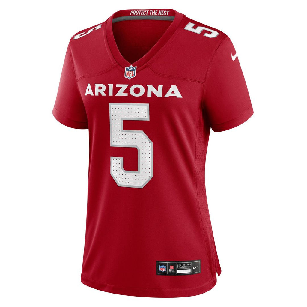 Baron Browning Arizona Cardinals Nike Women's Team Game Jersey - Cardinal Official NFL Team Apparel Football Fan Gear