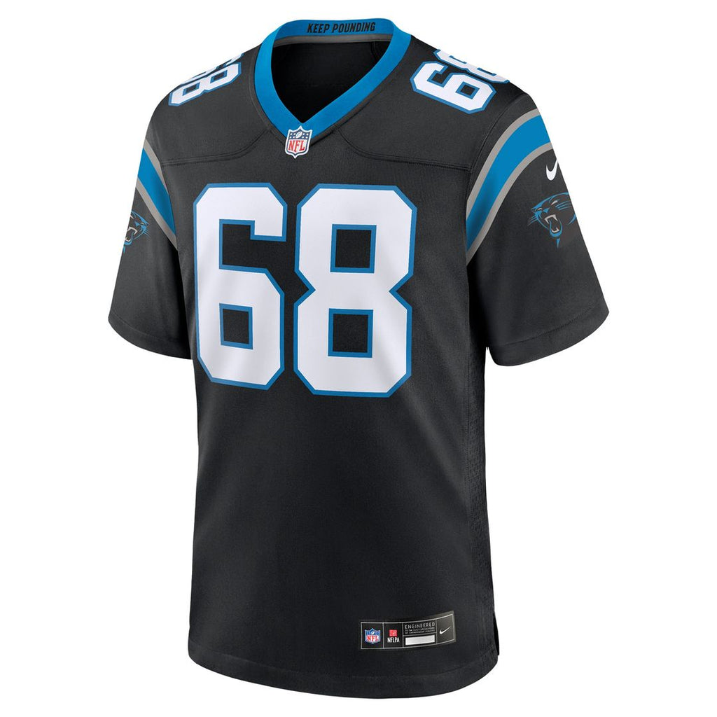 Damien Lewis Carolina Panthers Nike Game Jersey - Black Official NFL Team Apparel Football Fan Gear