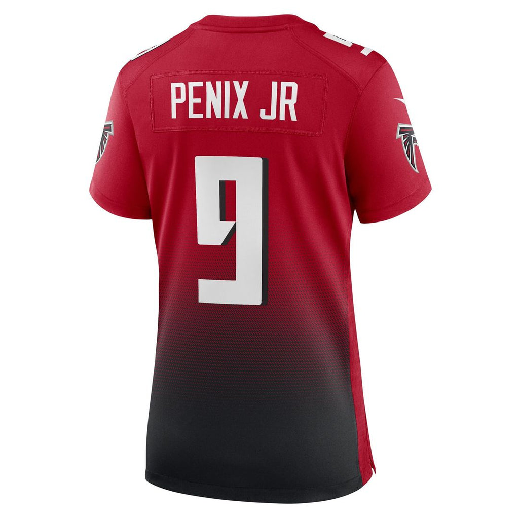 Michael Penix Jr. Atlanta Falcons Nike Women's Alternate Game Jersey - Red Official NFL Team Apparel Football Fan Gear