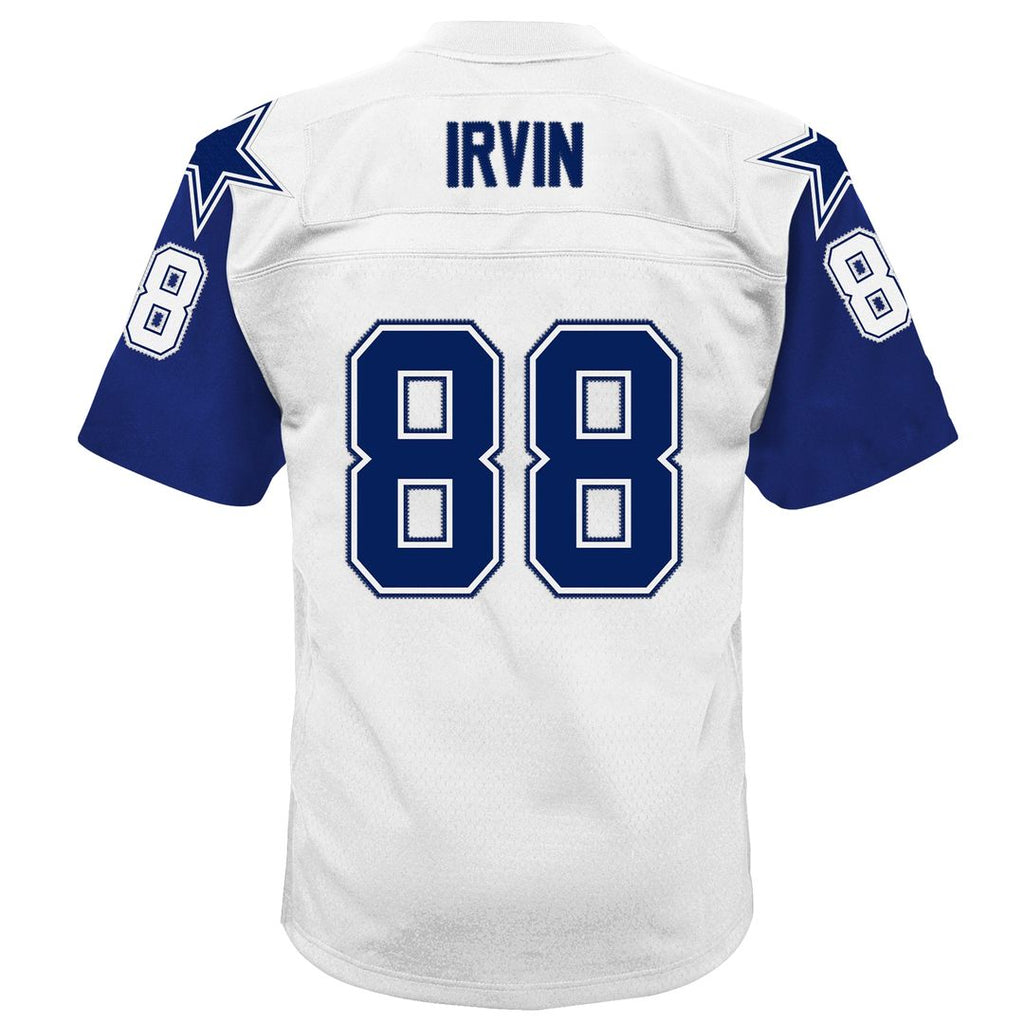 Michael Irvin Dallas Cowboys Mitchell & Ness Infant 1994 Alternate Legacy Jersey - White Official NFL Team Apparel Football Fan Gear