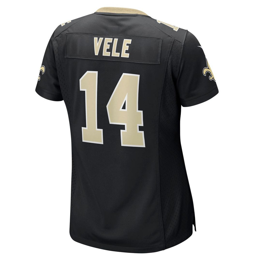 Devaughn Vele New Orleans Saints Nike Women's Team Game Jersey - Black Official NFL Team Apparel Football Fan Gear