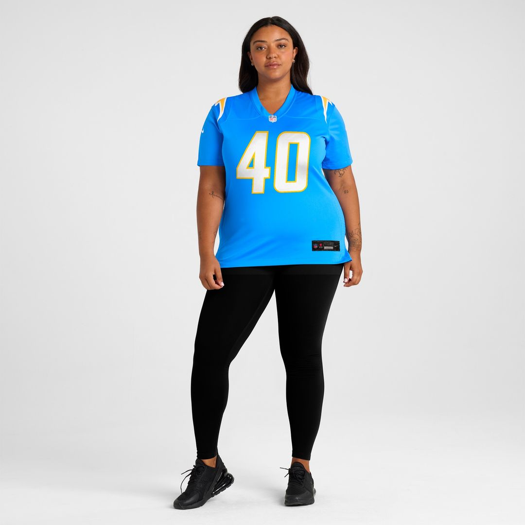 Kendall Williamson Los Angeles Chargers Nike Women's Team Game Jersey - Powder Blue Official NFL Team Apparel Football Fan Gear