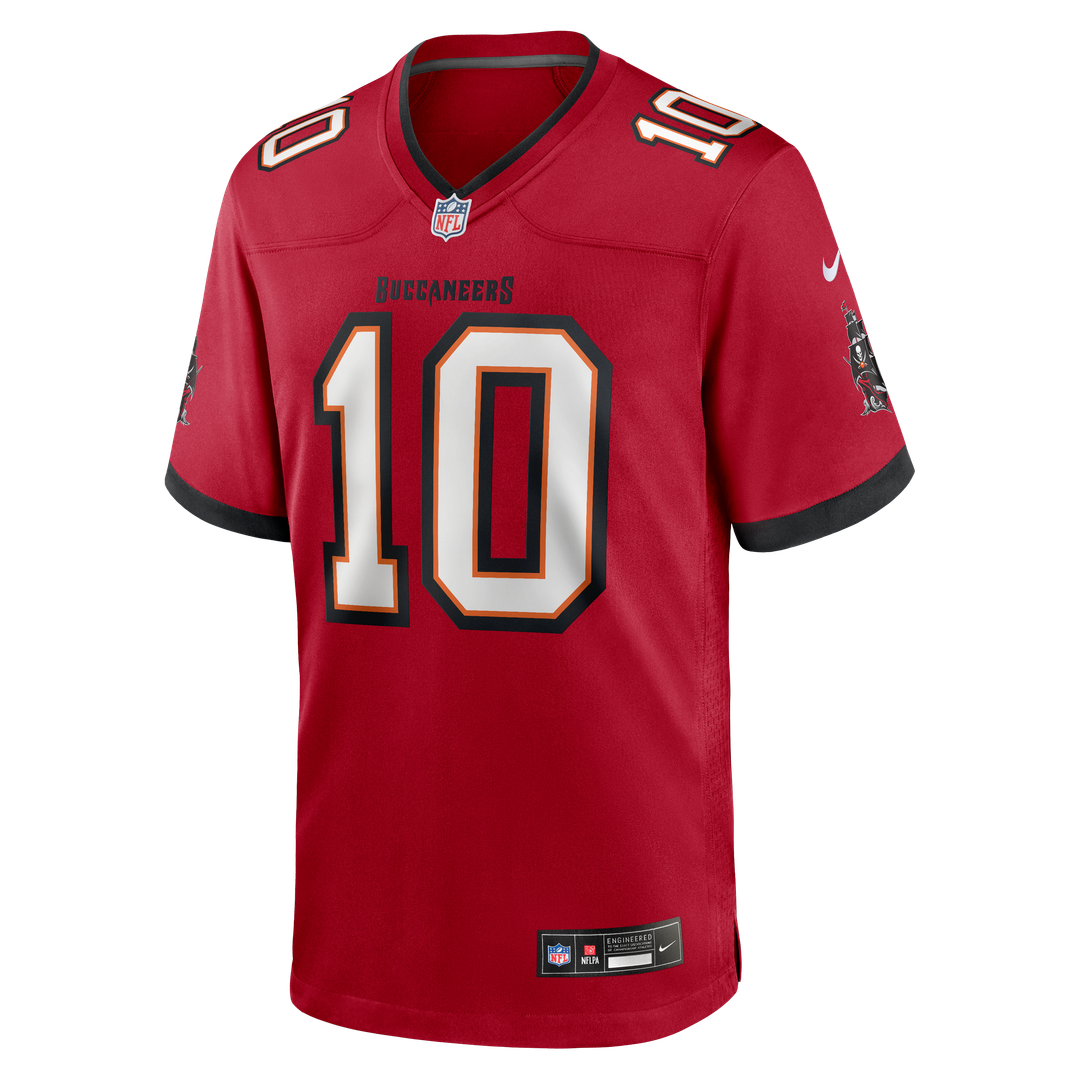 Trey Palmer Tampa Bay Buccaneers Nike Game Jersey - Red Official NFL Team Apparel Football Fan Gear