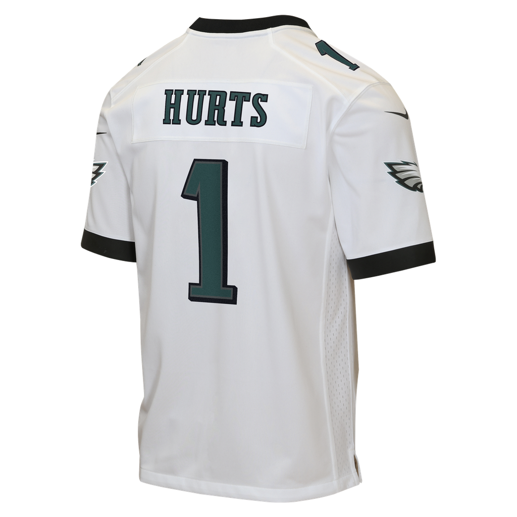 Jalen Hurts Philadelphia Eagles Nike Youth Game Jersey - White Official NFL Team Apparel Football Fan Gear