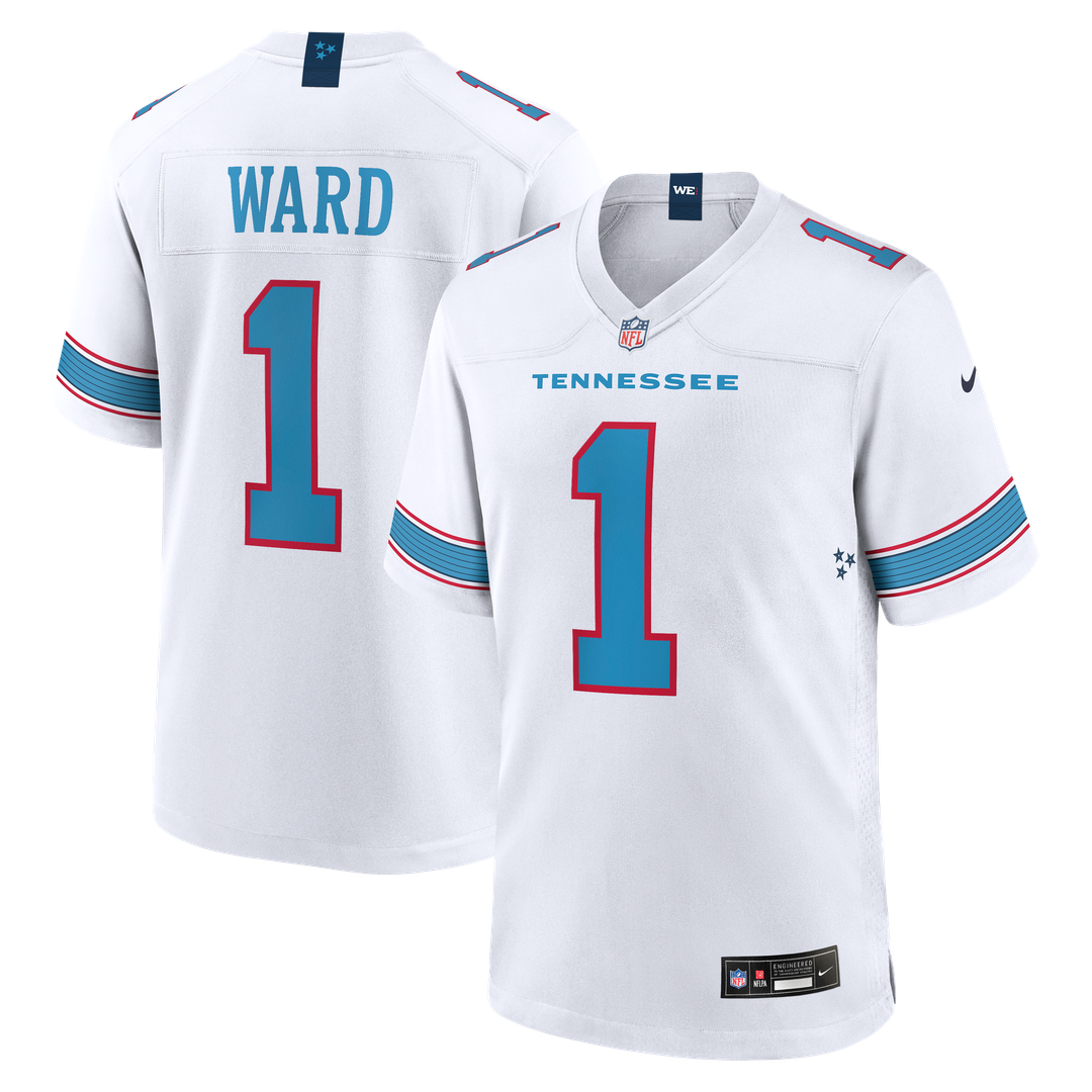 Cameron Ward Tennessee Titans Nike Game Jersey - White Official NFL Team Apparel Football Fan Gear