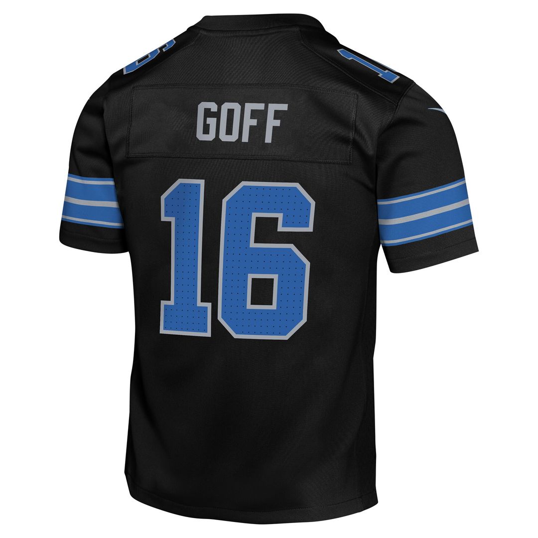 Jared Goff Detroit Lions Nike Youth Game Jersey - Blue Official NFL Team Apparel Football Fan Gear