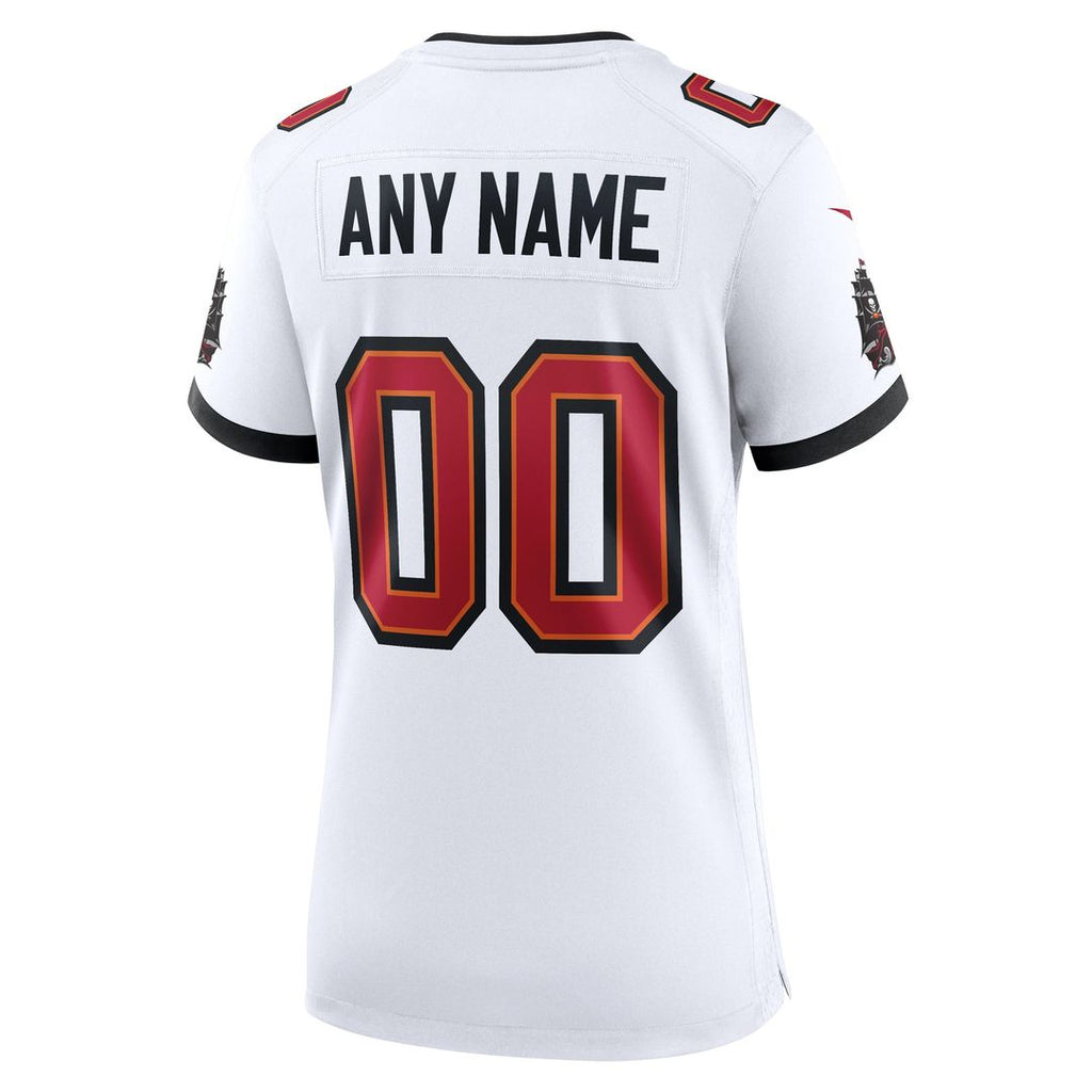 Tampa Bay Buccaneers Nike Women's Custom Throwback Game Jersey - Orange Official NFL Team Apparel Football Fan Gear