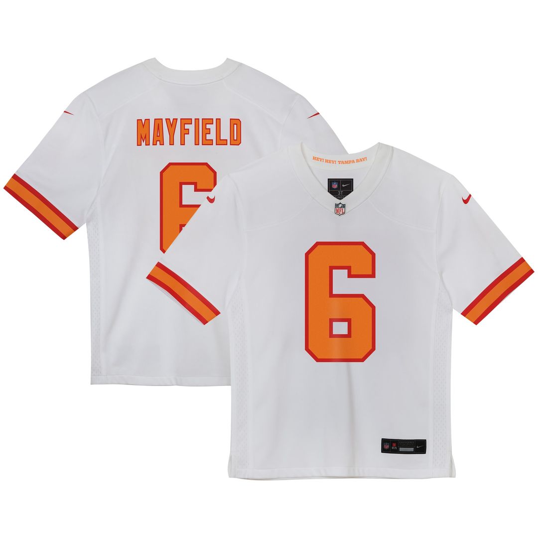 Baker Mayfield Tampa Bay Buccaneers Nike Infant Alternate Player Game Jersey - Orange Official NFL Team Apparel Football Fan Gear