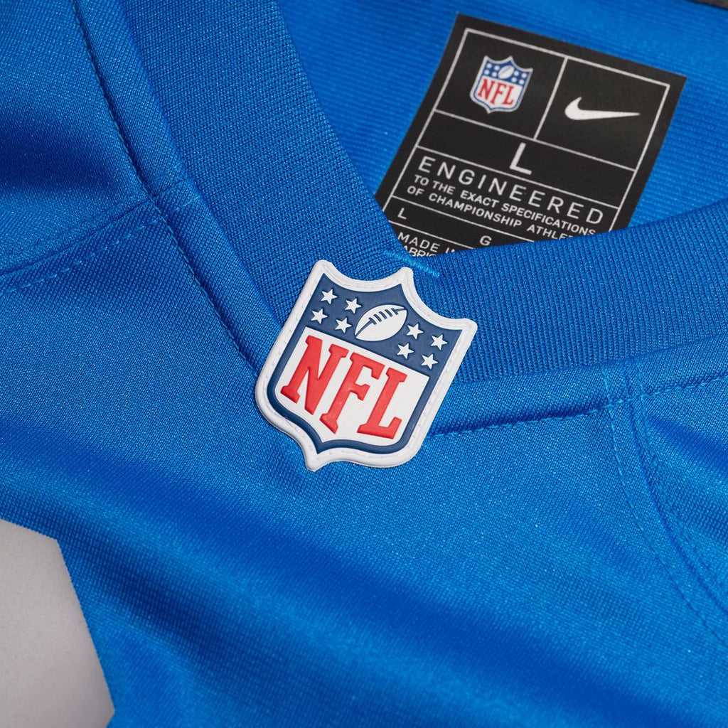 Sam LaPorta Detroit Lions Nike Alternate Game Jersey - Blue Official NFL Team Apparel Football Fan Gear
