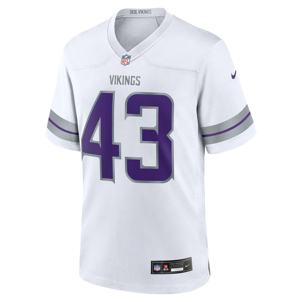 Andrew Van Ginkel Minnesota Vikings Nike Team Game Jersey - Purple Official NFL Team Apparel Football Fan Gear
