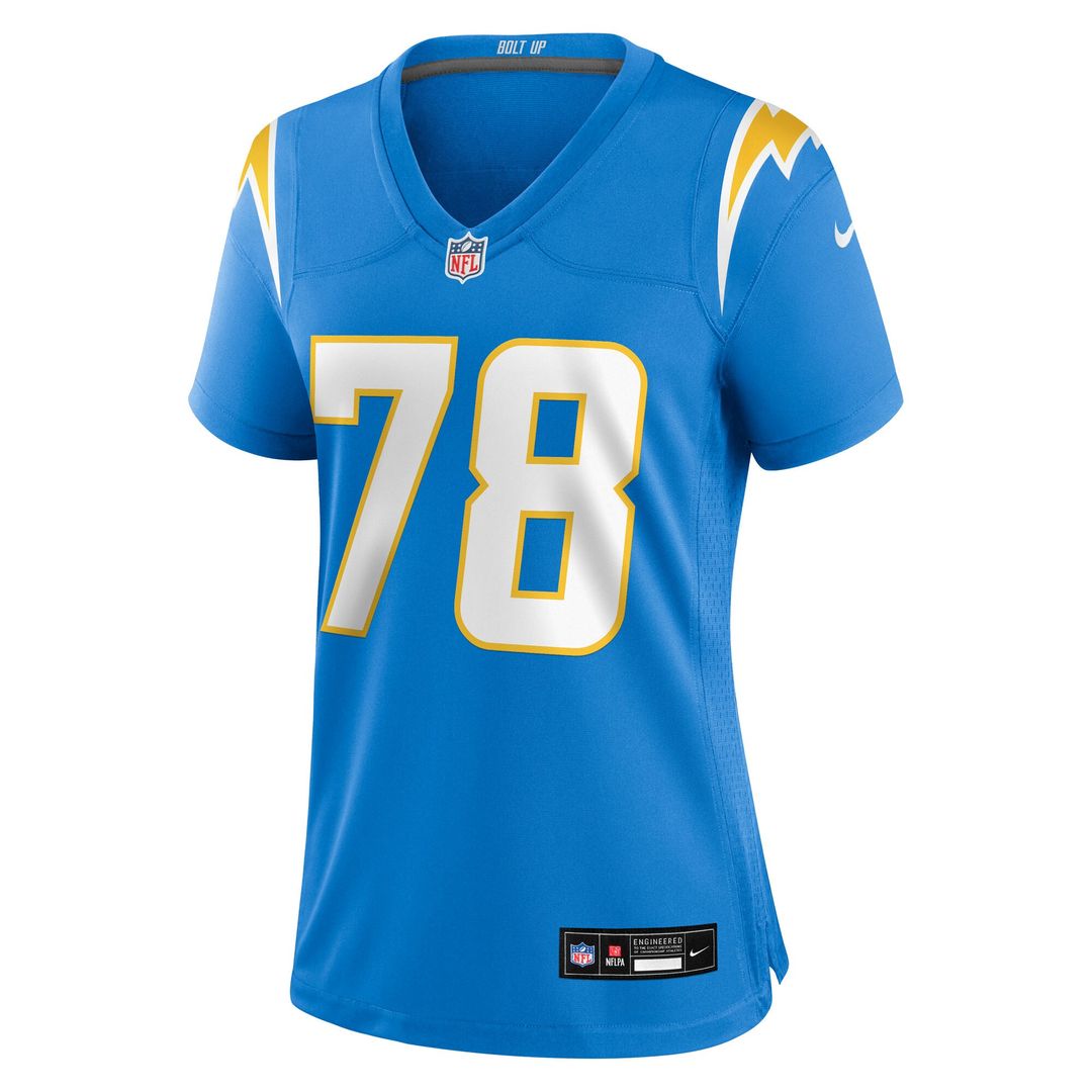 Andre James Los Angeles Chargers Nike Women's Team Game Jersey - Powder Blue Official NFL Team Apparel Football Fan Gear