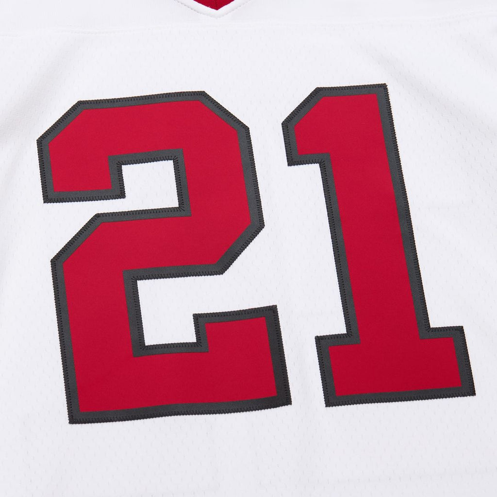 Deion Sanders Atlanta Falcons Mitchell & Ness 1989 Legacy Replica Jersey - White Official NFL Team Apparel Football Fan Gear