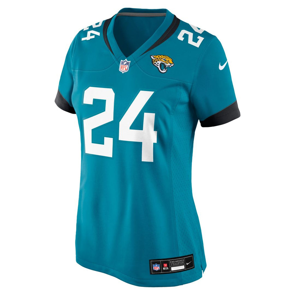 Chris Rodriguez Jacksonville Jaguars Nike Women's Team Game Jersey - Teal Official NFL Team Apparel Football Fan Gear