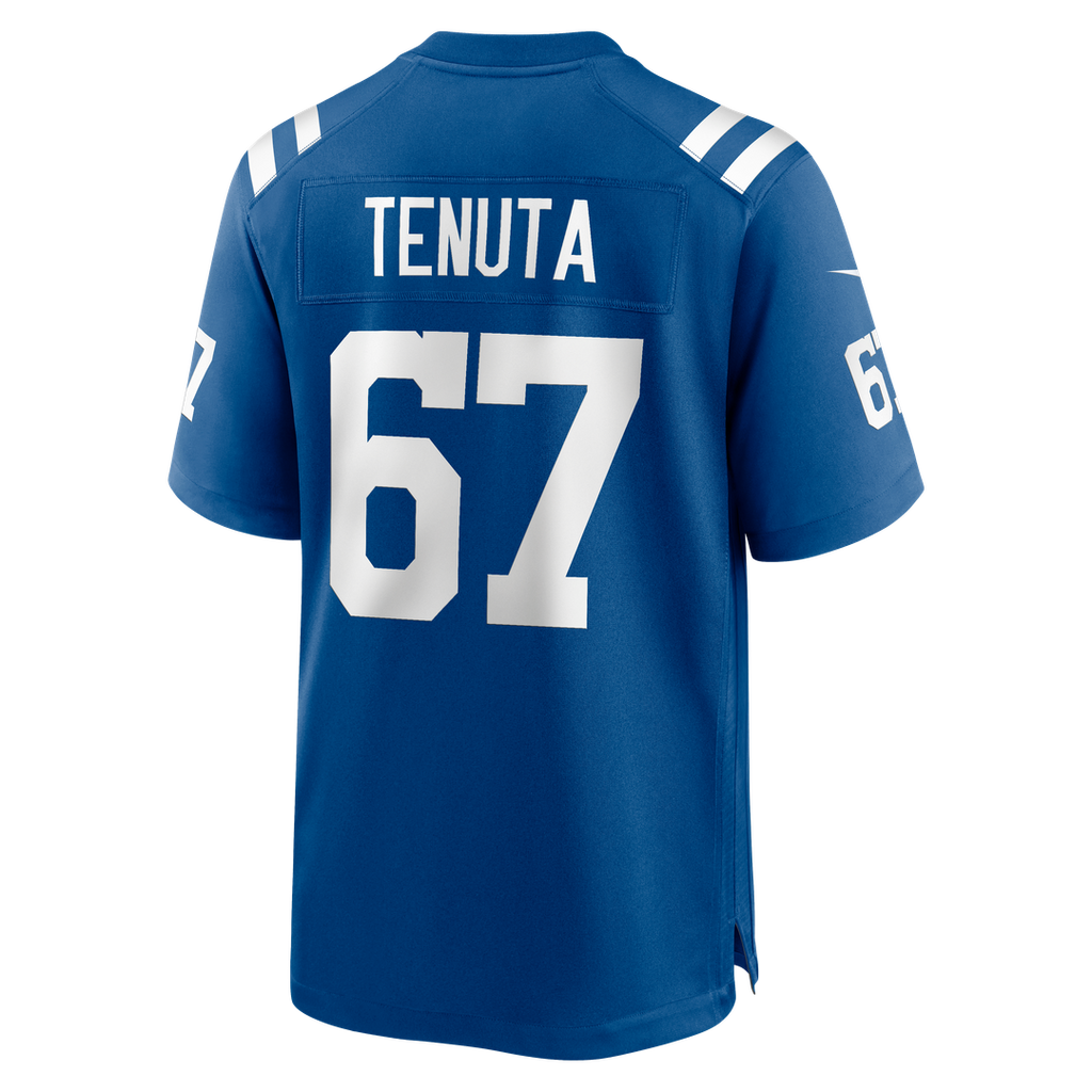 Luke Tenuta Indianapolis Colts Nike Team Game Jersey - Royal Official NFL Team Apparel Football Fan Gear
