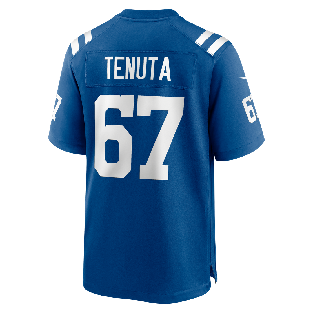 Luke Tenuta Indianapolis Colts Nike Team Game Jersey - Royal Official NFL Team Apparel Football Fan Gear