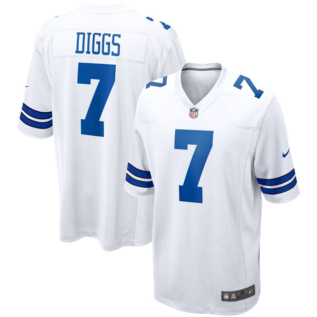 Trevon Diggs Dallas Cowboys Nike Game Jersey - Navy Official NFL Team Apparel Football Fan Gear