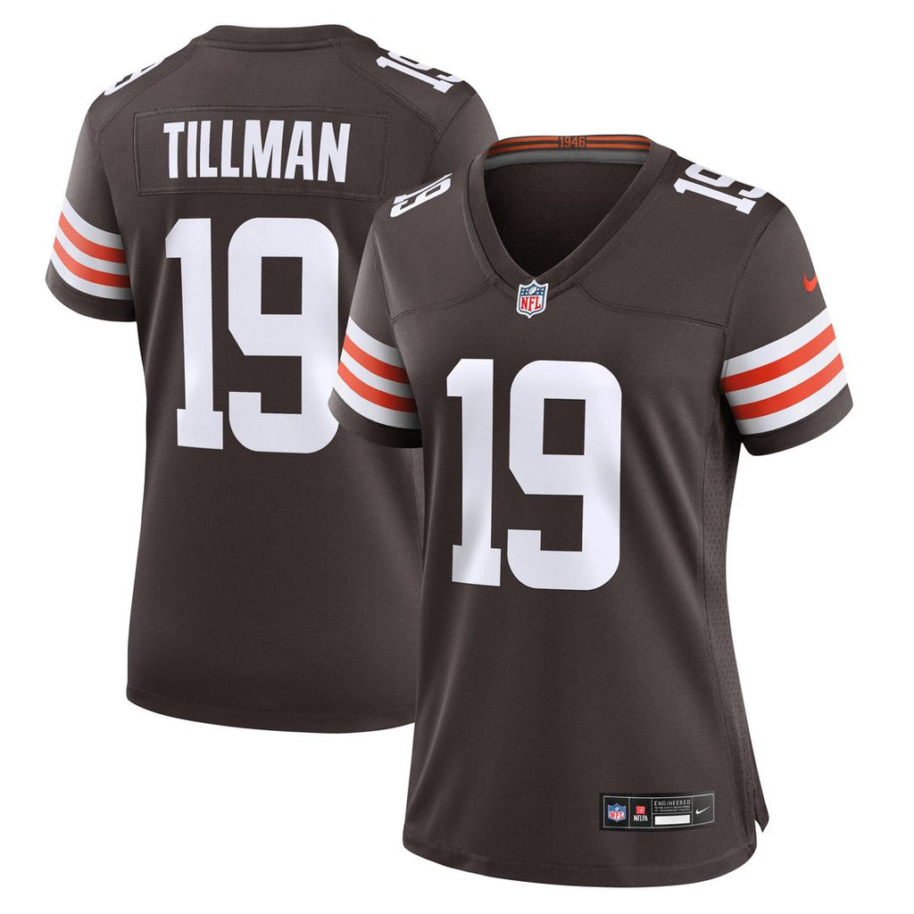 Cedric Tillman Cleveland Browns Nike Women's Game Jersey - Brown Official NFL Team Apparel Football Fan Gear