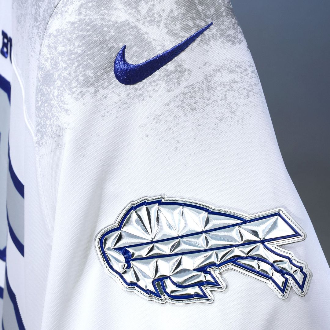 Keon Coleman Buffalo Bills Nike 2025 Rivalries Collection Stitched Limited Jersey - White Official NFL Team Apparel Football Fan Gear