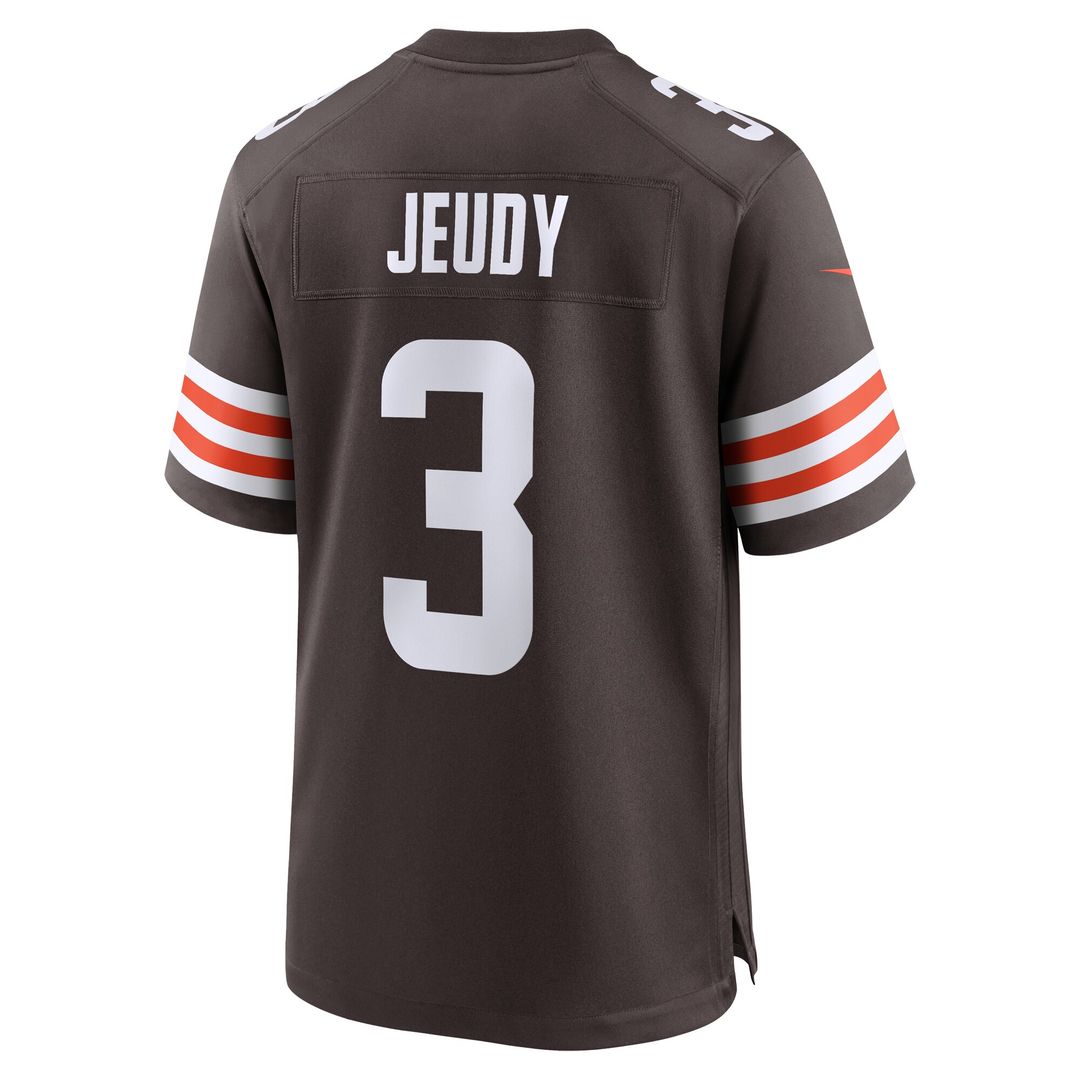 Jerry Jeudy Cleveland Browns Nike Game Jersey - Brown Official NFL Team Apparel Football Fan Gear