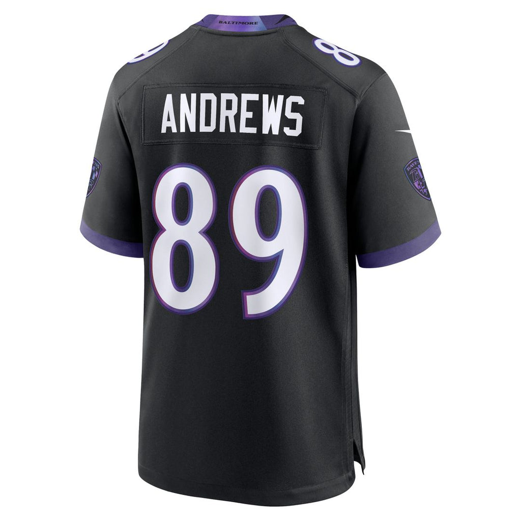 Mark Andrews Baltimore Ravens Nike Alternate Game Jersey - Black Official NFL Team Apparel Football Fan Gear