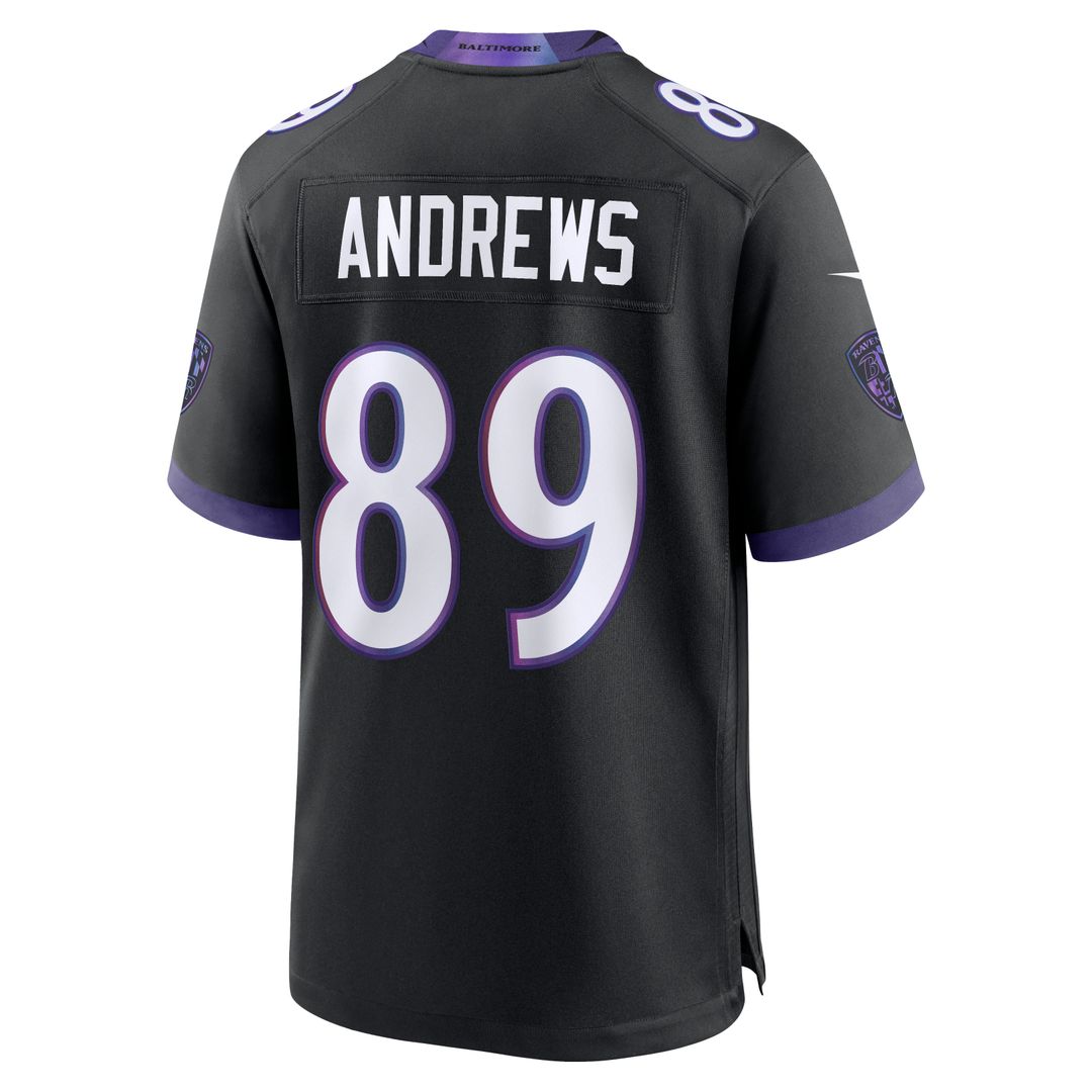 Mark Andrews Baltimore Ravens Nike Alternate Game Jersey - Black Official NFL Team Apparel Football Fan Gear