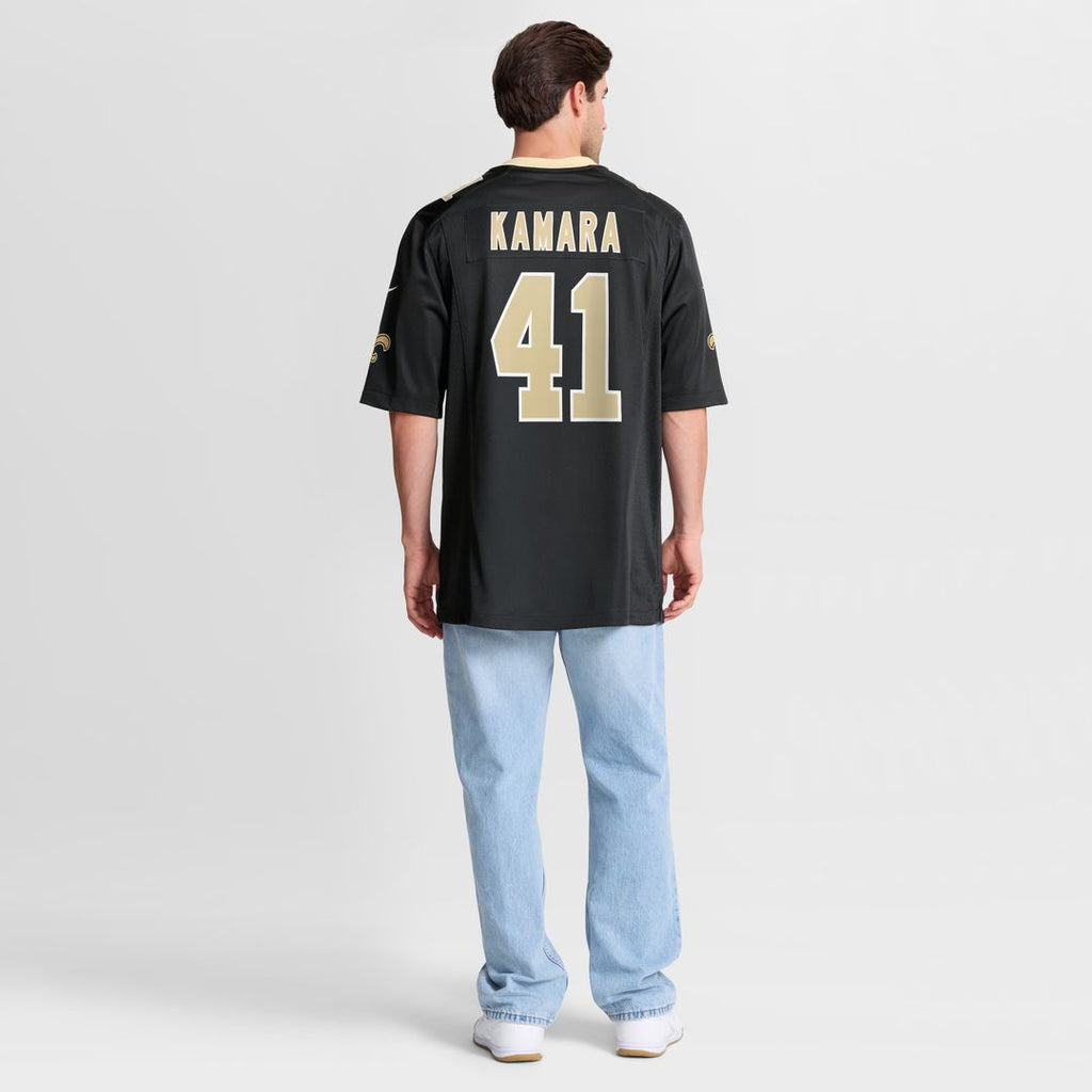 Alvin Kamara New Orleans Saints Nike Game Jersey - Black Official NFL Team Apparel Football Fan Gear