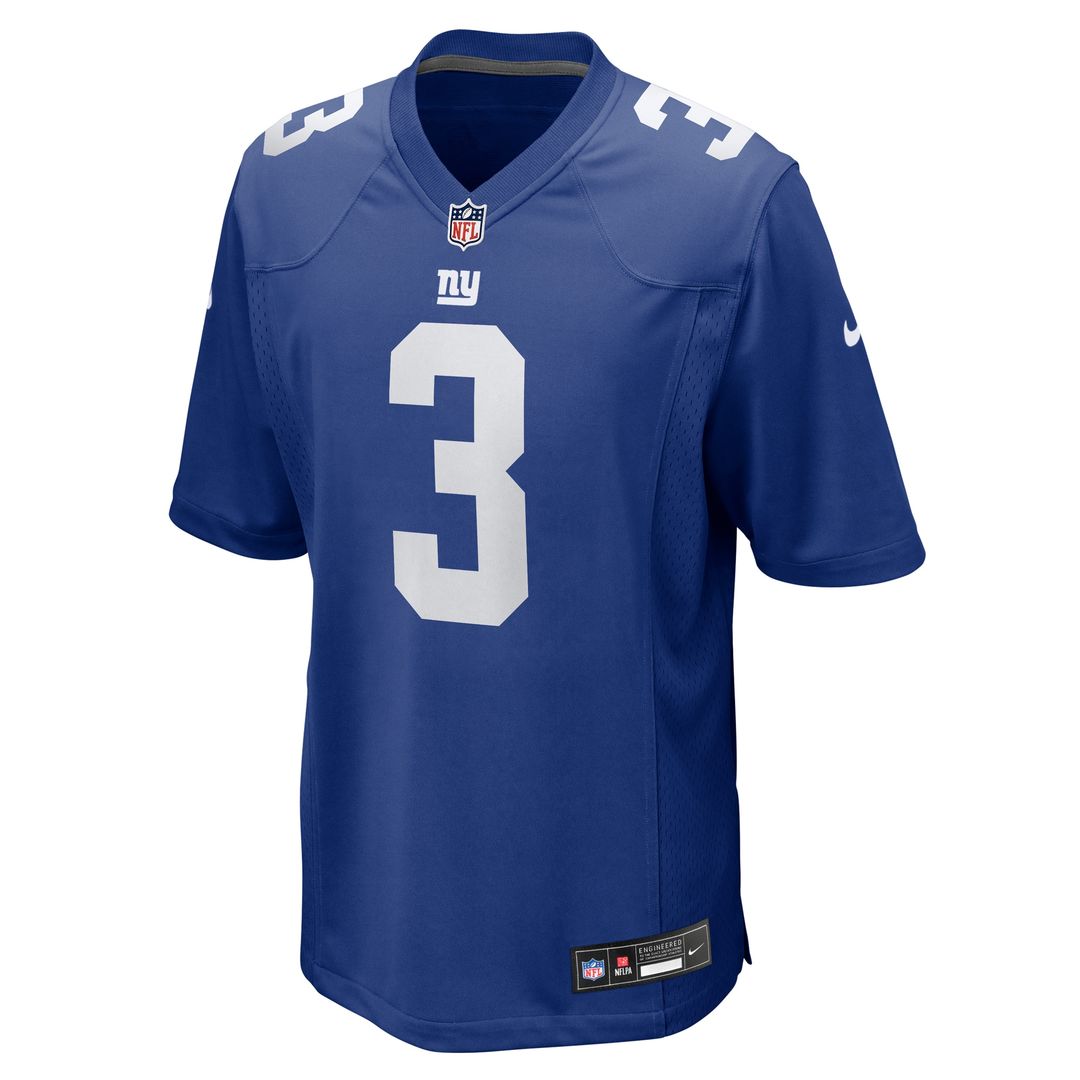 Russell Wilson New York Giants Nike Game Jersey - Royal Official NFL Team Apparel Football Fan Gear