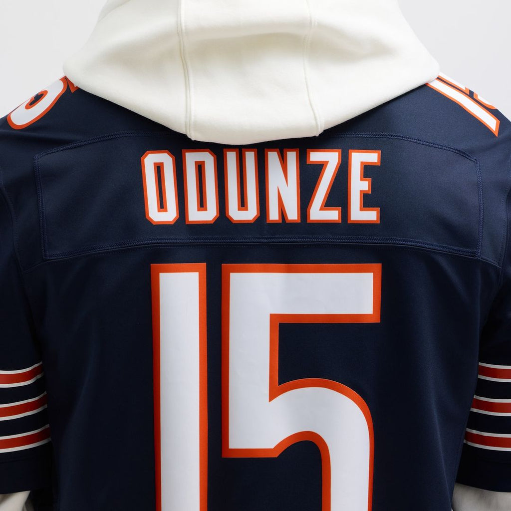 Rome Odunze Chicago Bears Nike Vapor F.U.S.E. Limited Jersey - Navy Official NFL Team Apparel Football Fan Gear