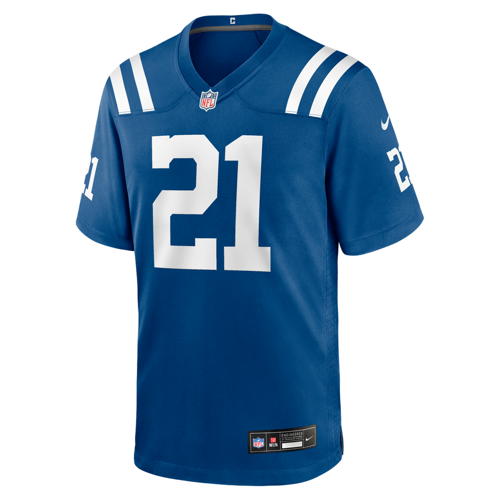 DJ Giddens Indianapolis Colts Nike Team Game Jersey - Royal Official NFL Team Apparel Football Fan Gear