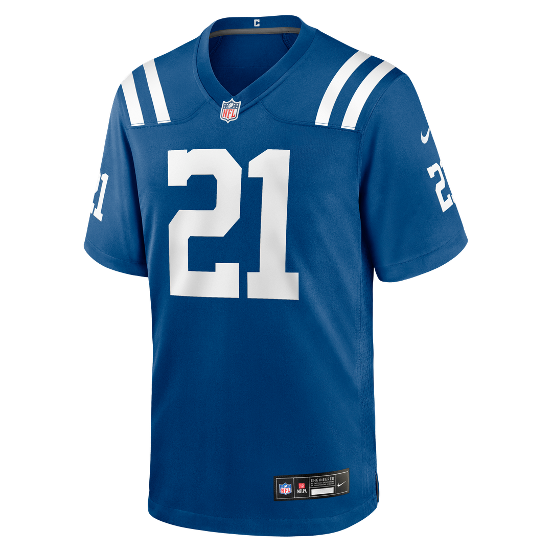 DJ Giddens Indianapolis Colts Nike Team Game Jersey - Royal Official NFL Team Apparel Football Fan Gear