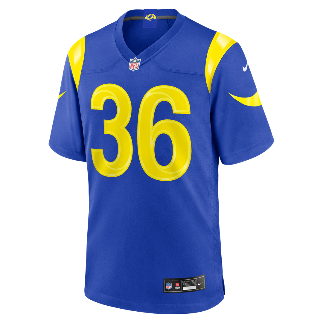 Alex Johnson Los Angeles Rams Nike Team Game Jersey - Royal Official NFL Team Apparel Football Fan Gear