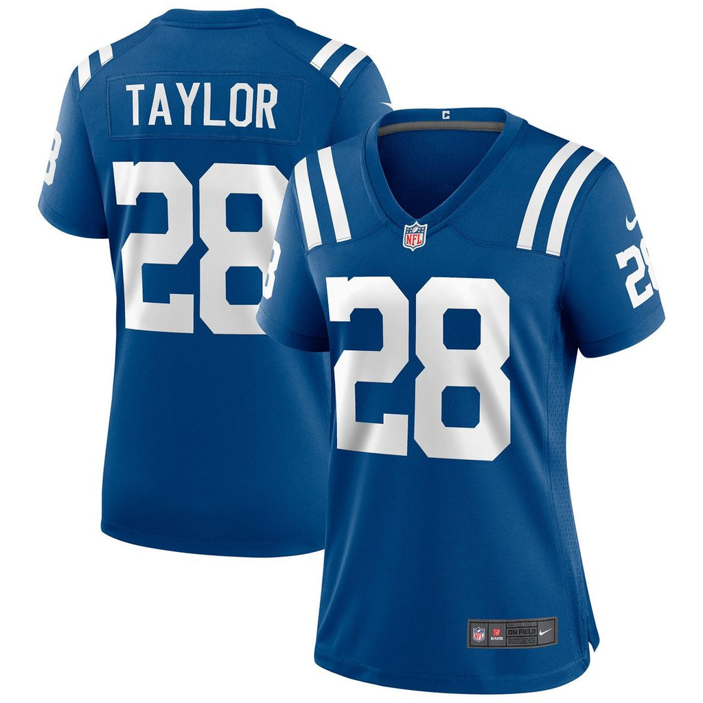 Jonathan Taylor Indianapolis Colts Nike Women's Game Jersey - Royal Official NFL Team Apparel Football Fan Gear