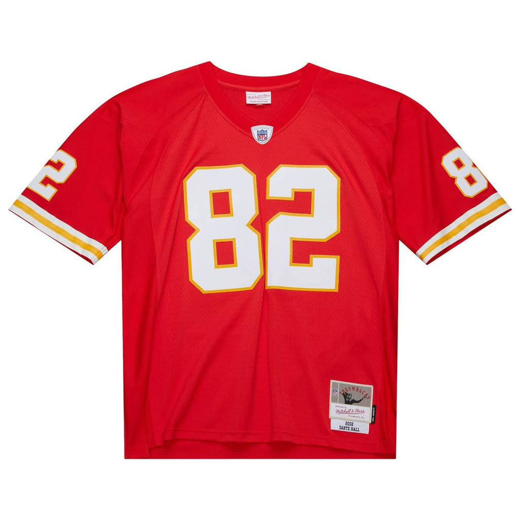 Dante Hall Kansas City Chiefs Mitchell & Ness 2002 Legacy Replica Jersey - Red Official NFL Team Apparel Football Fan Gear