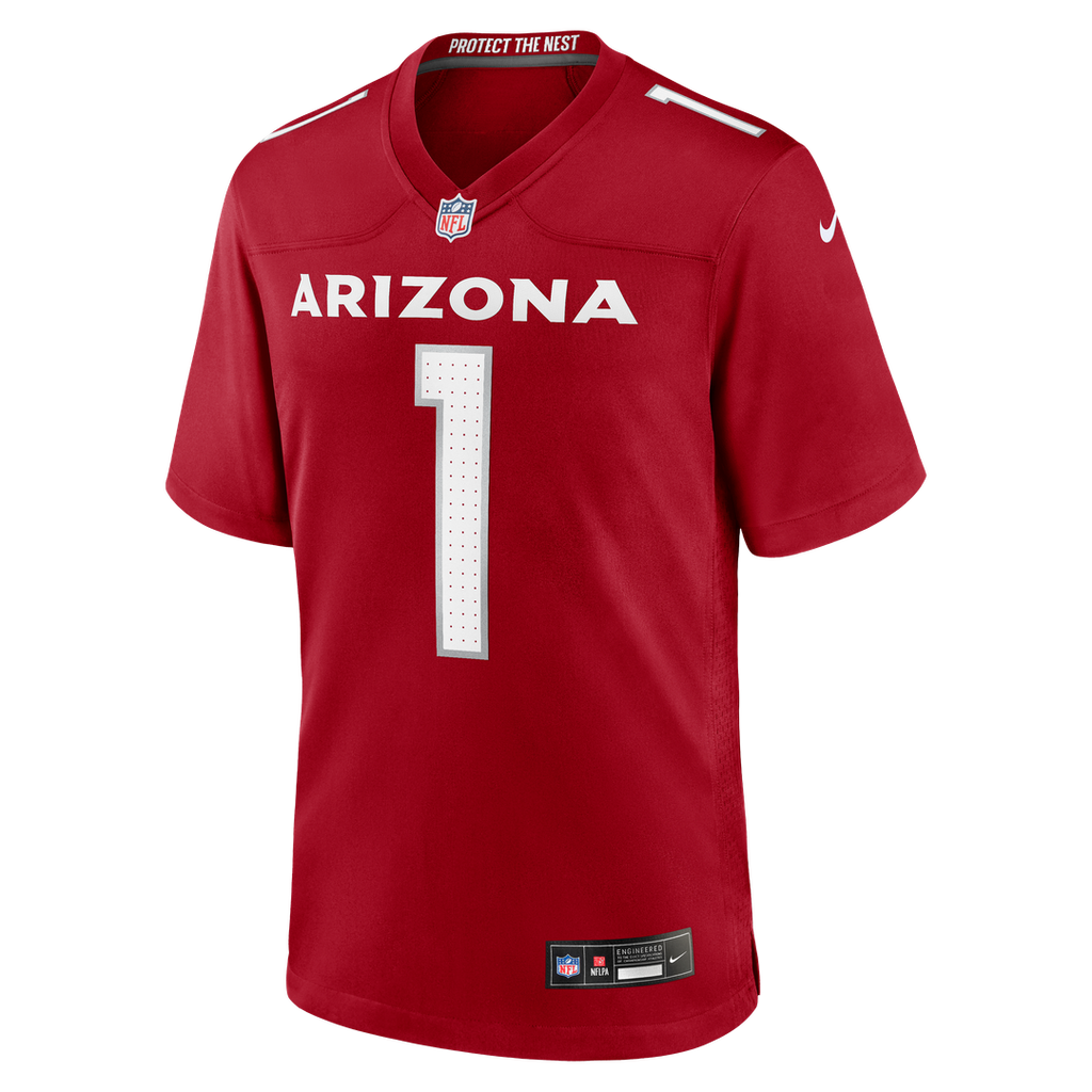 Mack Wilson Arizona Cardinals Nike Team Game Jersey - Cardinal Official NFL Team Apparel Football Fan Gear